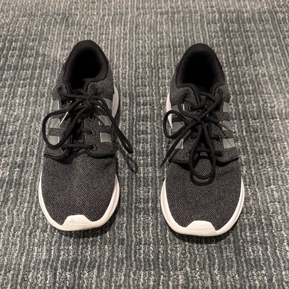 adidas Black and Gray Athletic Shoes
